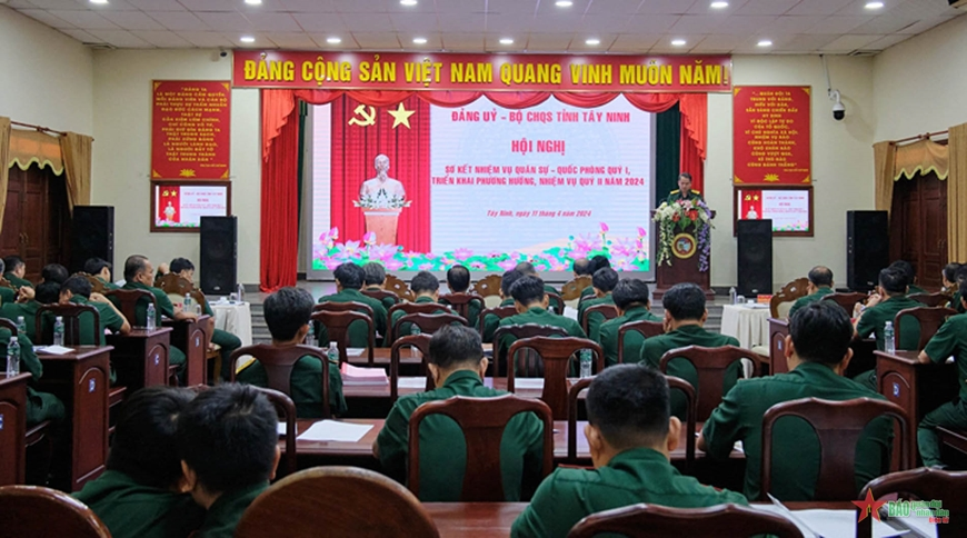 Tây Ninh: Nhiều biện pháp thực hiện nhiệm vụ quân sự, quốc phòng